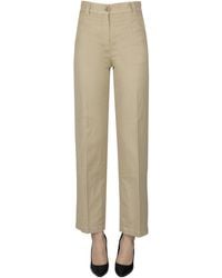 Aspesi - Chino Trousers - Lyst