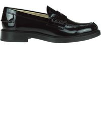 Tod's - Mocassini in pelle spazzolata - Lyst