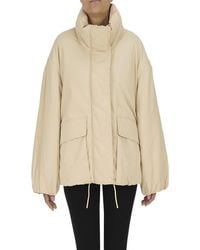OOF WEAR - Reversible Down Jacket With Eco-fur Interior - Lyst