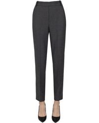 Kiltie - Wool Cigarette Trousers - Lyst