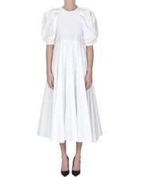 Isabelle Blanche Cotton Long Dress - White