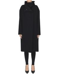 Dondup - Double-breasted Coat - Lyst