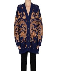 Etro - Jacquard Maxi Cardigan - Lyst