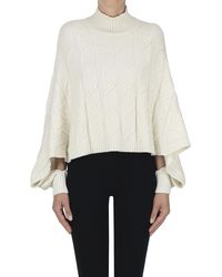 hinnominate - Poncho Style Pullover - Lyst