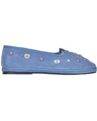 Fortela - Friulane in suede - Lyst