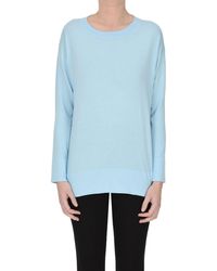 Allude - Cotton And Cashmere Pullover - Lyst