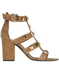 Via Roma 15 - Sudded Suede Sandals - Lyst