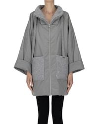 Gran Sasso - Piumino eco-friendly con inserti in maglia - Lyst