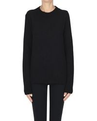 Anneclaire - Cashmere Rounded Neckline Pullover - Lyst