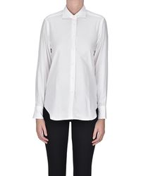 Caliban - Camicia Oxford - Lyst