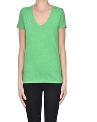 Majestic Filatures - T-shirt in lino - Lyst
