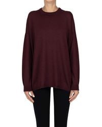Aragona - Pullover ampio in lana extrafine - Lyst