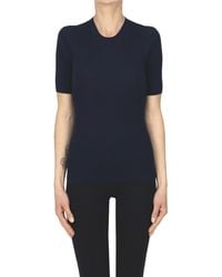 P.A.R.O.S.H. - Ribbed Short Sleeves Pullover - Lyst