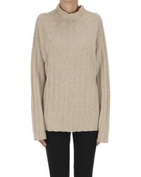 MILLENOVECENTOCINQUANTA7 - Ribbed Knit Pullover - Lyst
