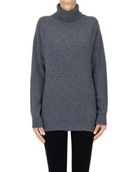 SOLOCASCMIR - Ribbed Turtleneck Pullover - Lyst
