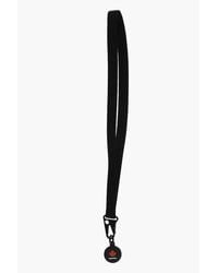 DSquared² - Ribbon Necklace With Silicone Airtag Pendant - Lyst