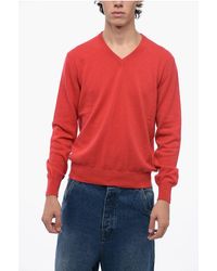 Bruno Manetti - V-Neck Cashmere Sweater - Lyst