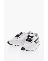 DIESEL - Lace-Up S-Racer Sneakers With Mesh Detail - Lyst