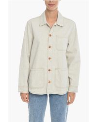 Samsøe & Samsøe - Denim Rositta Jacket With Breast Pocket - Lyst