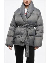 Bacon - Nylon Dada Down Jacket With Wrap Design - Lyst