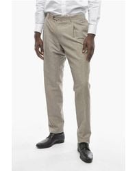 Corneliani - Wool And Linen Academy Pants - Lyst