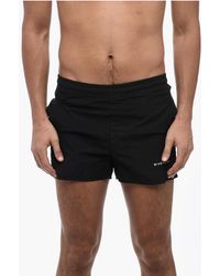 Givenchy - Nylon Swim Shorts With Embroidered Logo - Lyst