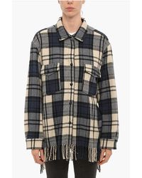 Woolrich - Plaid Motif Explorer Overshirt With Double Breast Pocket And - Lyst