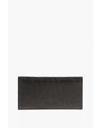 DIESEL - Perforated Vegan Leather Wallet With All-Over Logo - Lyst