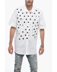 Raf Simons - Short Sleeve Polka Dots Classic Collar Shirt - Lyst