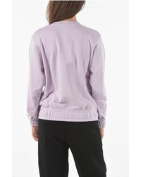 nike icon clash purple zebra print sweatshirt