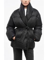 Bacon - Nylon Dada Down Jacket With Wrap Design - Lyst