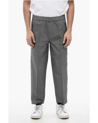 Neil Barrett - Stretch Fabric Louis Pants With Elastic Waistband - Lyst