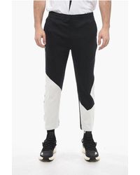 Neil Barrett - Skinny Fit Modernist Sweatpants With Contrasting Details - Lyst