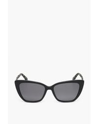 Kate Spade - Cat-Eye Sunglasses With Tortoiseshell Pattern - Lyst