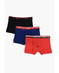 Nike - Set Of 3 Stretch Cotton Boxers With Branded Elastic Waistban - Lyst