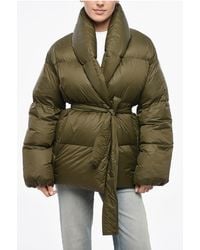 Bacon - Nylon Dada Down Jacket With Wrap Design - Lyst