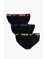 Nike - Logo Waistband Stretch Brief Set - Lyst