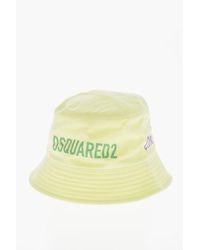 DSquared² - Olop Cotton Bucket Hat With Printed Logo - Lyst