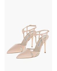 Manolo Blahnik - Leather Arcadia Pumps With Stiletto Heel 11Cm - Lyst