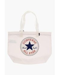 Converse - All Star Chuck Taylor Solid Color Tote Bag With Printed Maxi Size Unic - Lyst