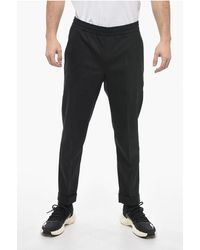 Neil Barrett - Wool Blend Rem Slim Fit Pants With Elastic Waistband - Lyst