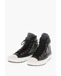 Converse - Chuck Taylor All Star All Textured Leather High-Top Sneakers - Lyst
