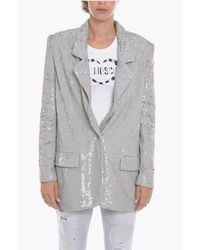 The Mannei - Single-Breasted Eljas Sequined Blazer - Lyst