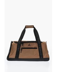Nike - Air Jordan Two-Tone Duffle Bag With Removable Shoulder Strap Size Unic - Lyst