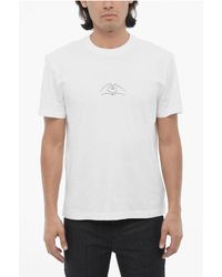 Neil Barrett - Slim Fit Crew-Neck T-Shirt With Heart Print - Lyst
