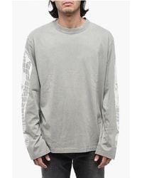 DIESEL - Printed T-Crane Ls-L3 T-Shirt - Lyst