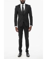 Corneliani - Three-Pieces Suite With Satin Peak Lapel - Lyst