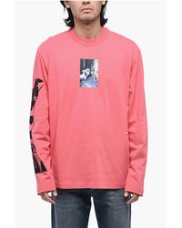 DIESEL - Oversized T-Crane-Ls-L2 Printed T-Shirt - Lyst