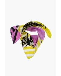 Dior - Silk Jungle Pop Foulard - Lyst