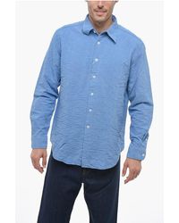 sunflower - Solid Color Classic Collar Shirt - Lyst